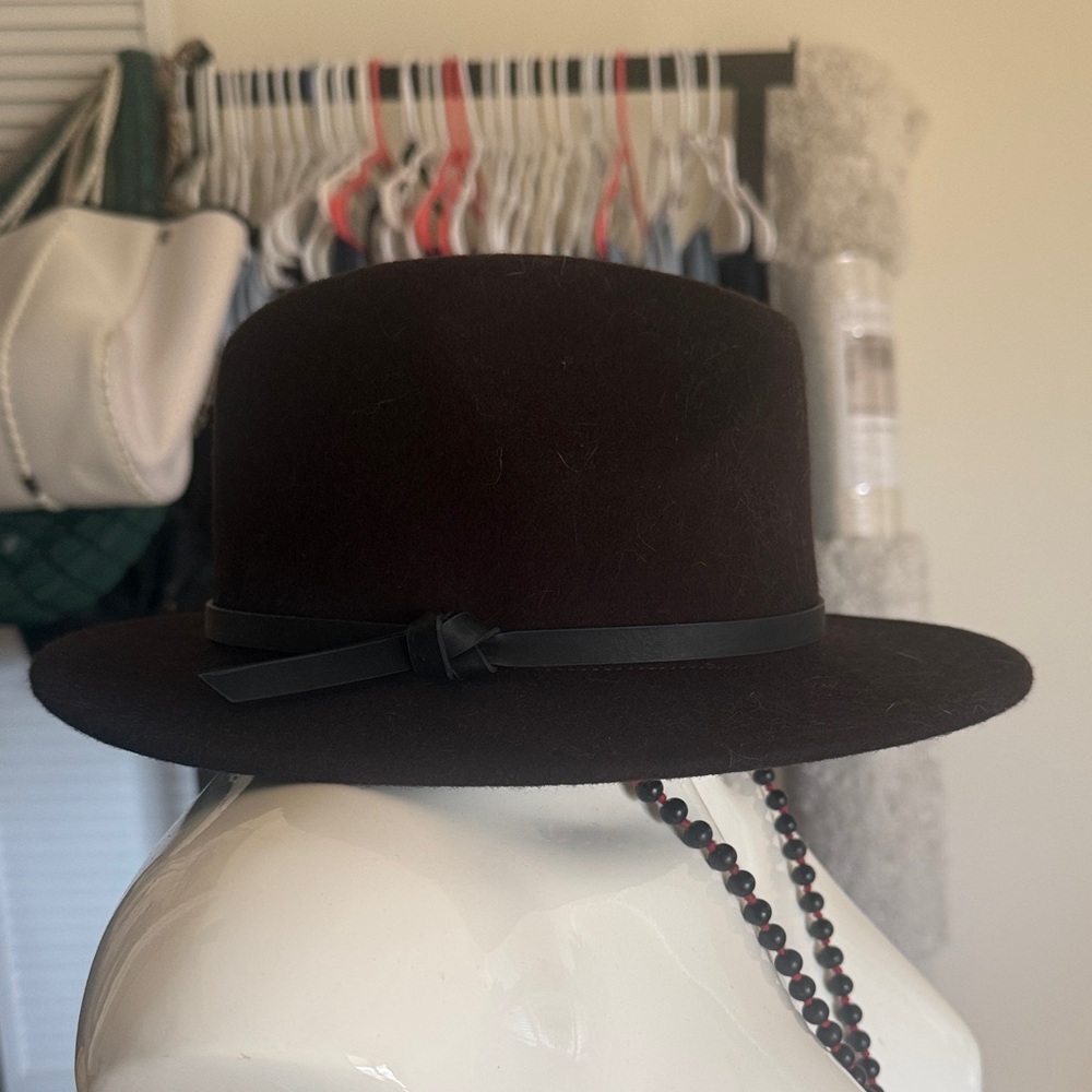 Banana Republic Brown Hat with Ribbon